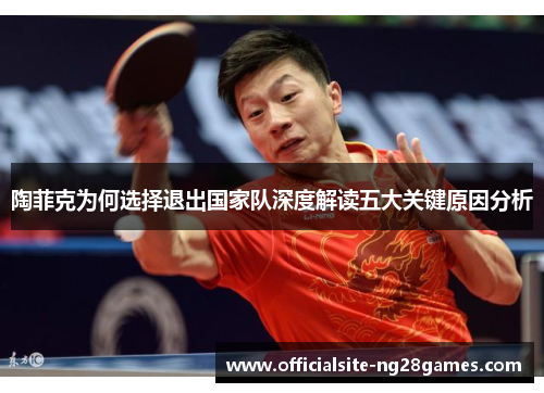 陶菲克为何选择退出国家队深度解读五大关键原因分析 陶菲克为何选择退出国家队深度解读五大关键原因分析
